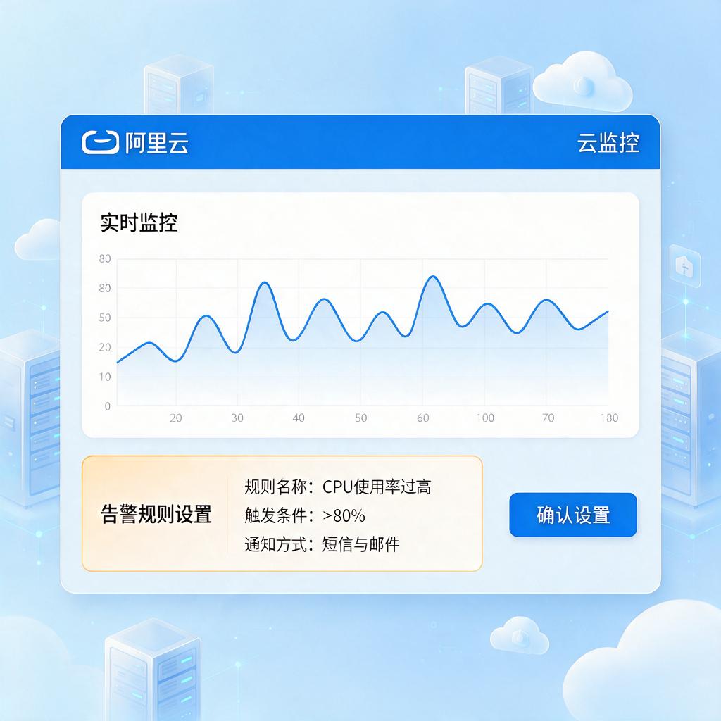 阿里云服务器监控告警设置